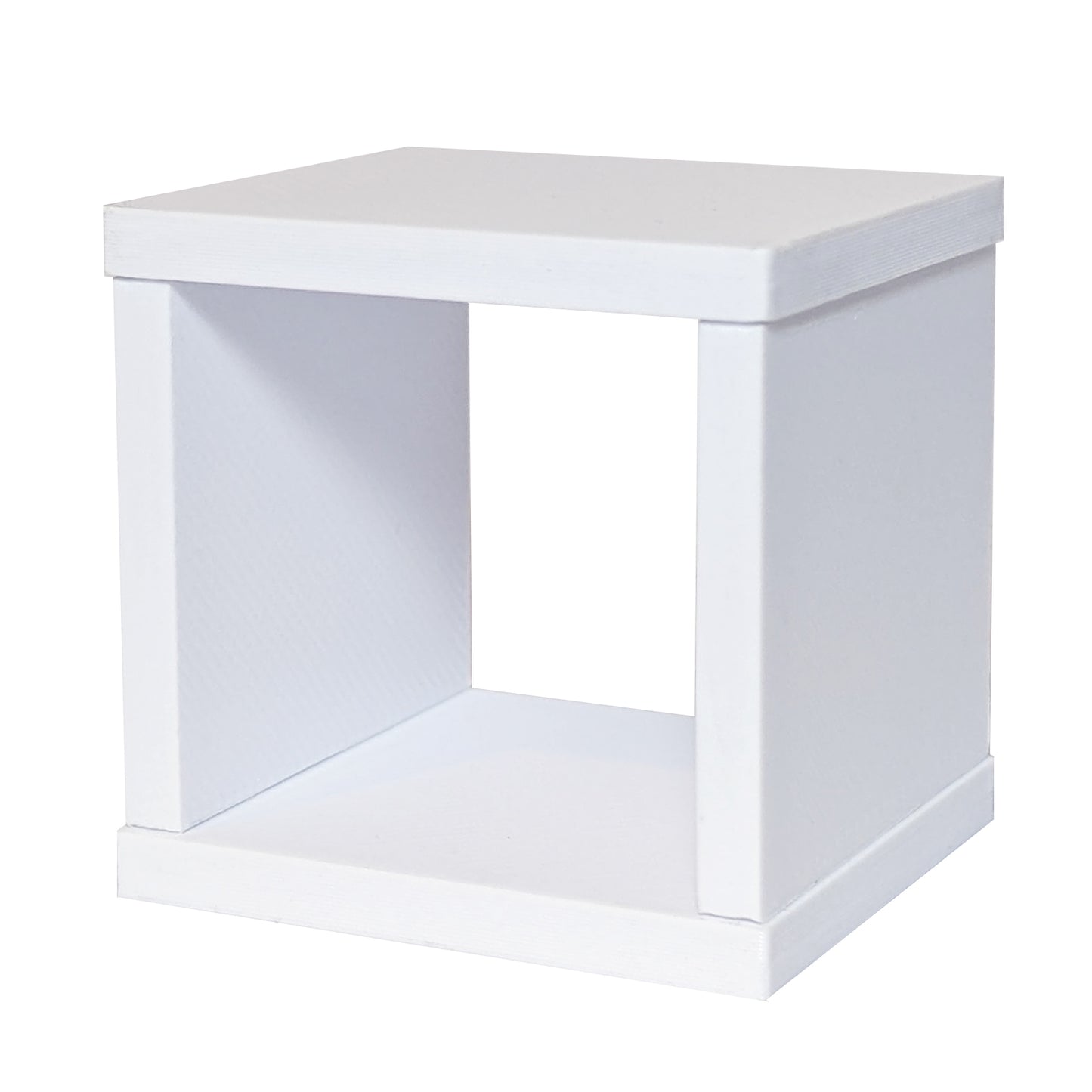 Single Cube Storage Unit, 1:12 Scale, Flat pack, dollhouse, miniature