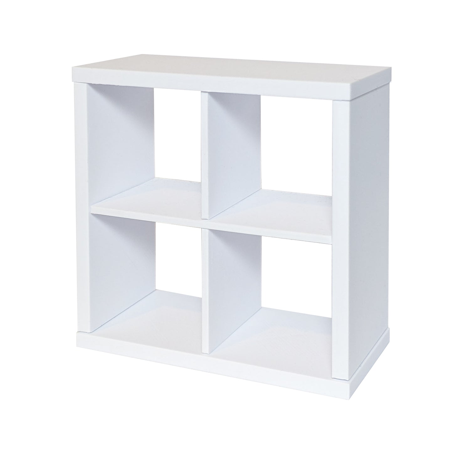 4 Cube Storage Unit, 1:12 Scale, Flat pack, dollhouse, miniature