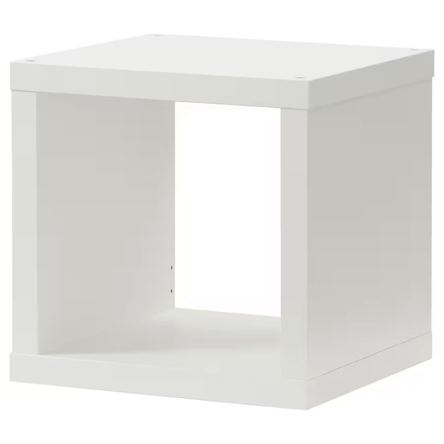 Single Cube Storage Unit, 1:12 Scale, Flat pack, dollhouse, miniature