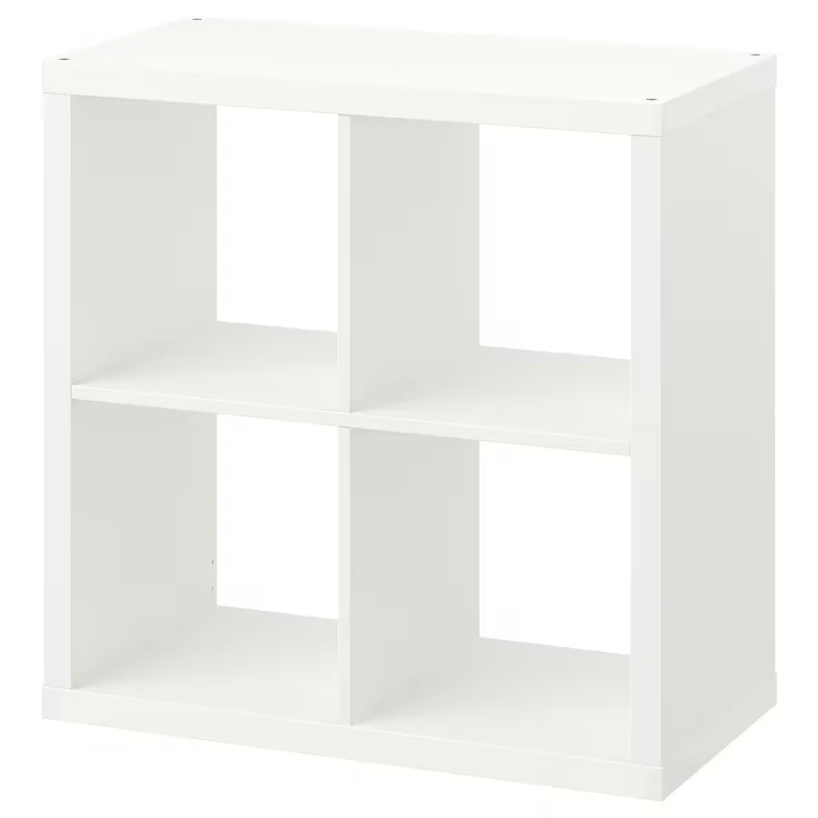 4 Cube Storage Unit, 1:12 Scale, Flat pack, dollhouse, miniature